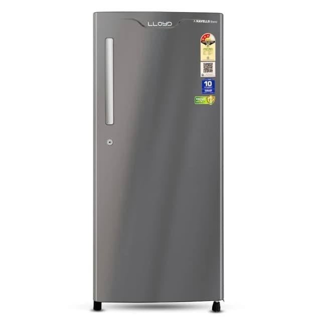 LLOYD 185L 3 STAR DIRECT COOL REFRIGERATOR, GLDS203AIGCF, GRAPHITE INOX