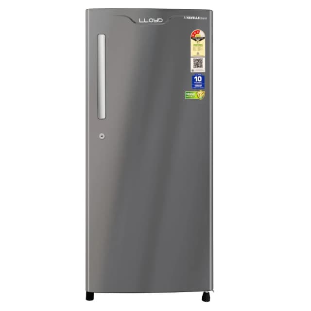 LLOYD DIRECT COOL 188 LITRE 3 STAR GLDC203SGIT2LC GRAPHITE INOX REFRIGERATOR